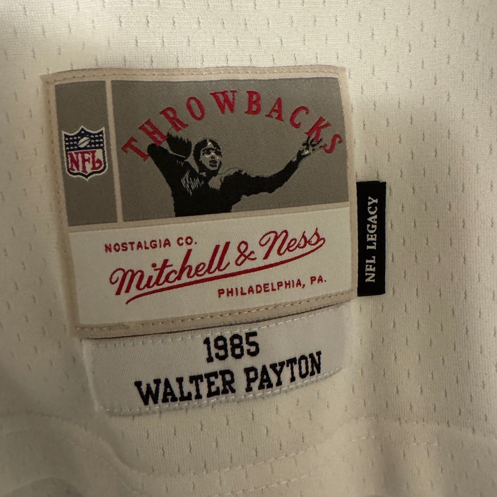 XL Walter Payton Chicago Bears Football Jersey 34 - Picture 3 of 3